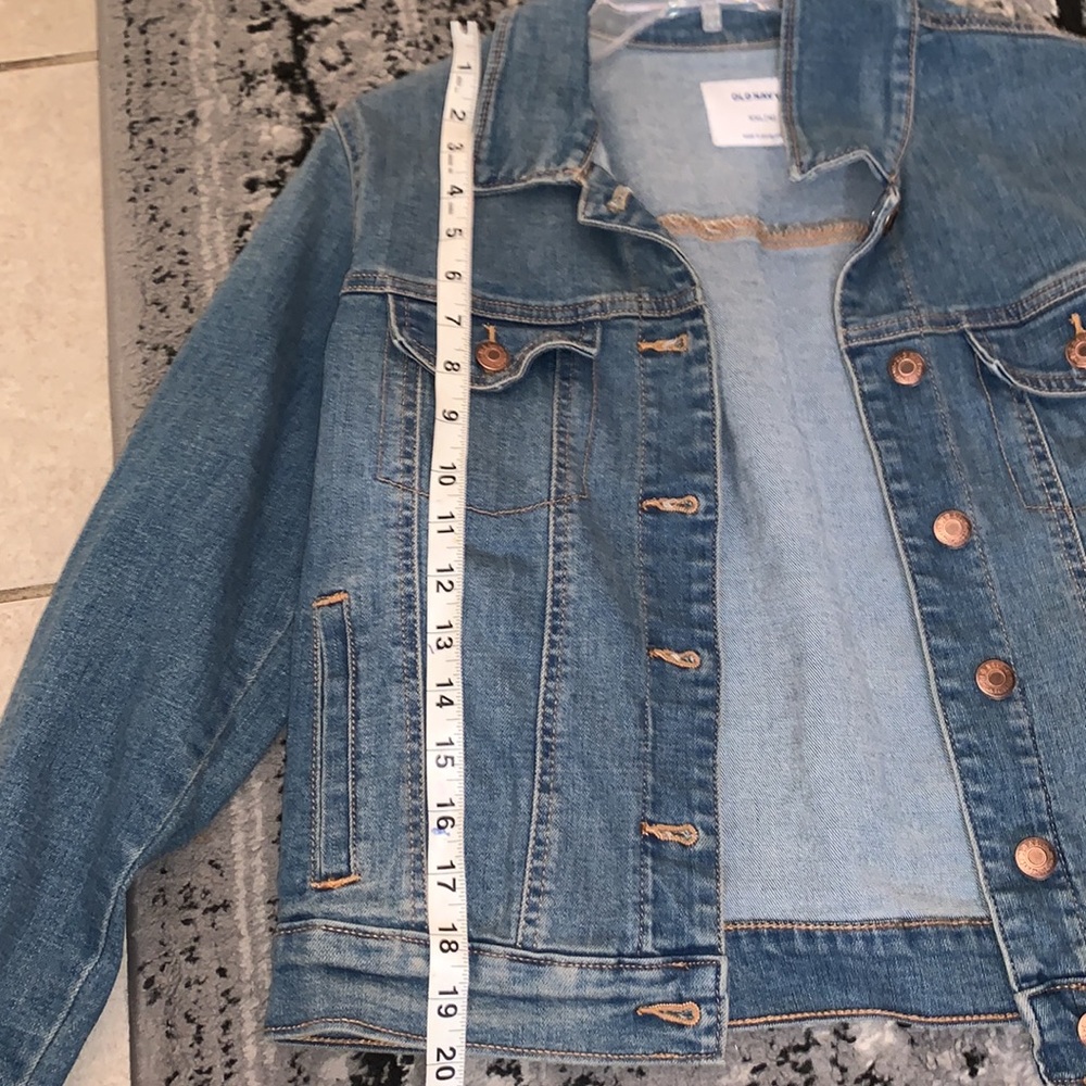 blue jean jacket - Picture 7 of 8
